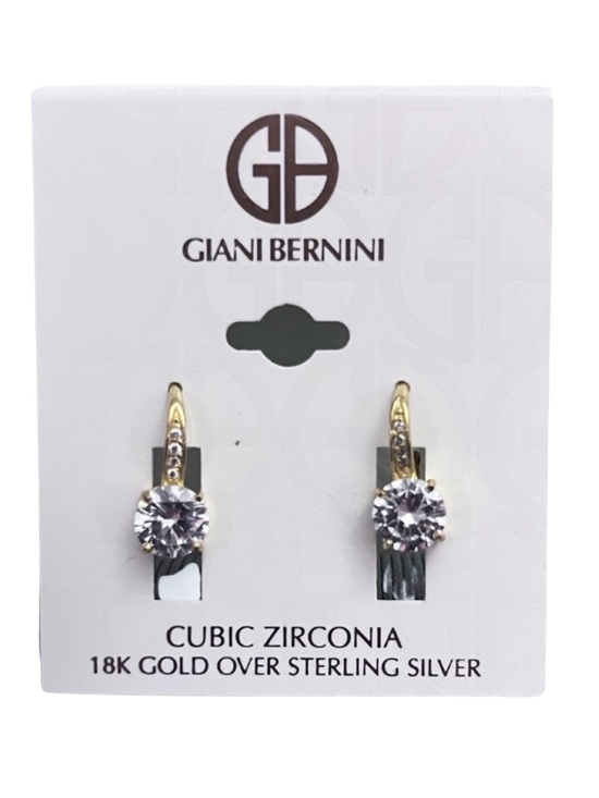 Giani Bernini Jewelry - Giani Bernini CZ Drop Earrings 18K Gold Over Sterling Silver NWT